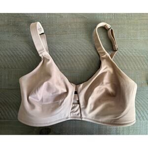 Spanx Bra Size 34D Nude No Pads Comfort Support Wired